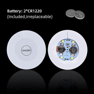 LED Bottle Coaster Sticker for Drinks(100Pck)